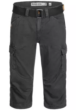 Обычные брюки-карго INDICODE JEANS Nicolas, черный