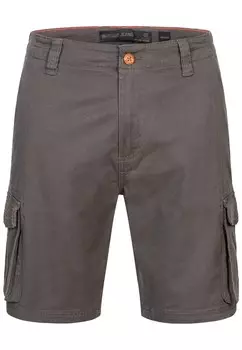 Обычные брюки-карго INDICODE JEANS Solupe, антрацит