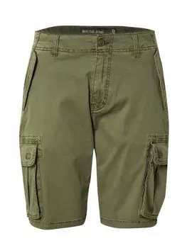 Обычные брюки-карго INDICODE JEANS Sully, оливковое