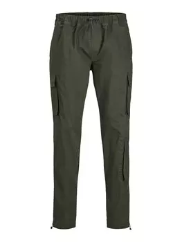 Обычные брюки- карго JACK & JONES Bill Virgo, антрацит
