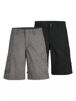 Обычные брюки-карго JACK & JONES Cole Mateo, черный