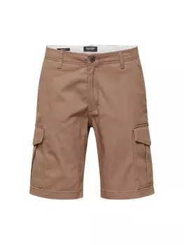 Обычные брюки-карго JACK & JONES JOE, мокко