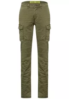 Обычные брюки-карго Street One MEN, зеленый