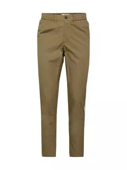 Обычные брюки KnowledgeCotton Apparel, хаки