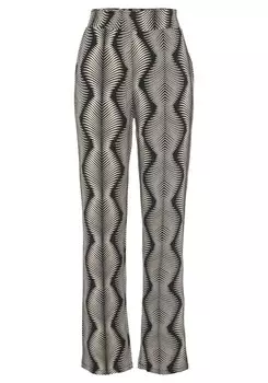 Обычные брюки LASCANA, черный