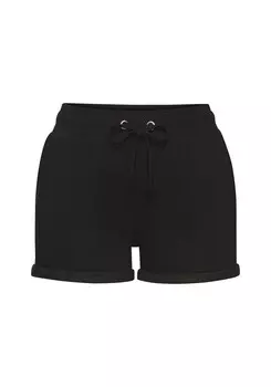 Обычные брюки LASCANA, черный