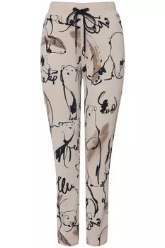 Обычные брюки Laurasn, крем