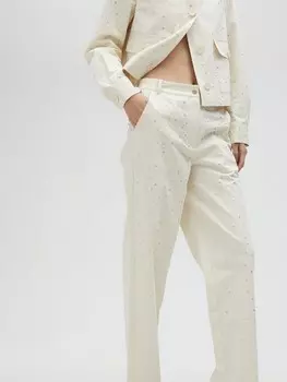 Обычные брюки Lola Casademunt, белый