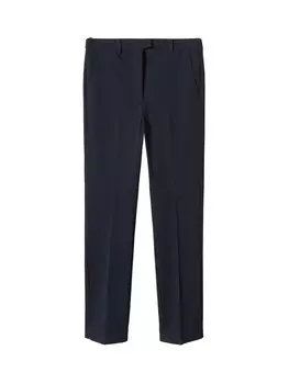 Обычные брюки MANGO COLA, морской синий