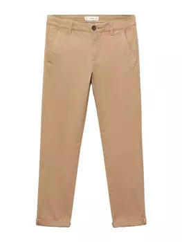 Обычные брюки MANGO KIDS PICCOLO, кэмел