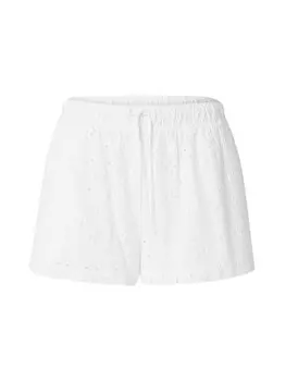 Обычные брюки Monki, белый