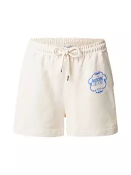 Обычные брюки Moschino Jeans, цвет Ivory