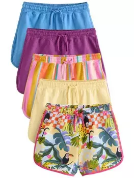 Обычные брюки Next, цвет Light blue/Light yellow/Dark purple/Pitaya