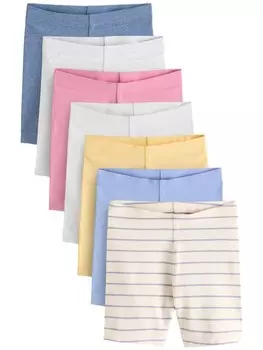 Обычные брюки Next, цвет marine blue/Yellow/mottled grey/Pink/White