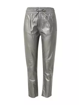 Обычные брюки OAKWOOD GIFT, серебристо-серый