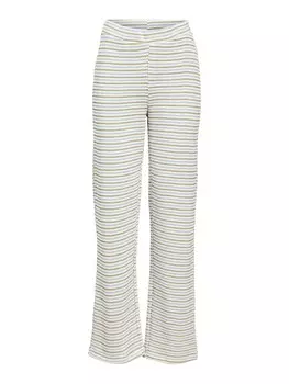 Обычные брюки OBJECT Jeta, белый