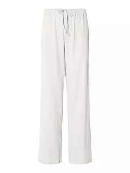 Обычные брюки PIECES, белый