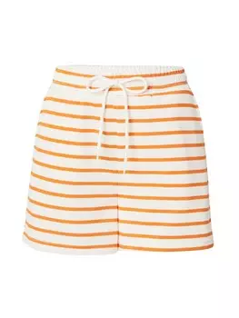 Обычные брюки PIECES PCChilli, белый