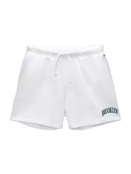 Обычные брюки Pull&Bear, белый