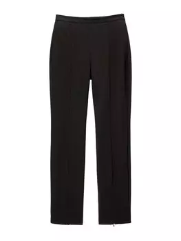 Обычные брюки Pull&Bear, черный