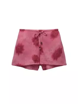 Обычные брюки Pull&Bear, цвет Mauve/Berry
