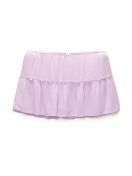 Обычные брюки Pull&Bear, сиреневый