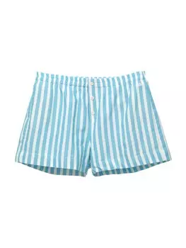 Обычные брюки Pull&Bear, светло-синий