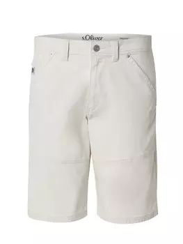 Обычные брюки s.Oliver, белый
