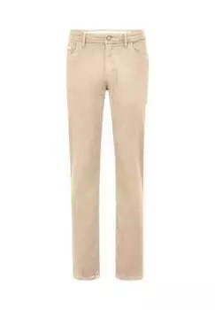 Обычные брюки с пятью карманами и эластичным милтоном Redpoint, бежевый