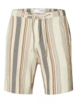 Обычные брюки SELECTED REGSAL, кремовый