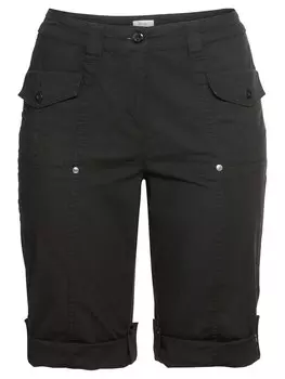 Обычные брюки Sheego, черный