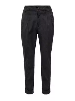 Обычные брюки со складками спереди Antioch, антрацит