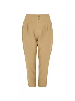 Обычные брюки со складками спереди Apricot, бежевый