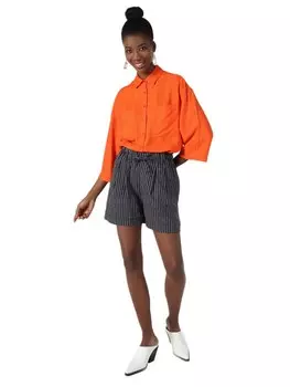 Обычные брюки со складками спереди Colin's, морской синий