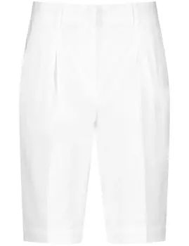 Обычные брюки со складками спереди Gerry Weber, белый