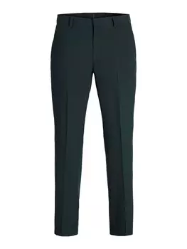 Обычные брюки со складками спереди JACK & JONES JPRBUshwick Mathew, темно-зеленый