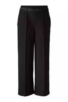 Обычные брюки со складками спереди OUI, черный