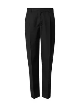 Обычные брюки со складками спереди TRAPP, черный