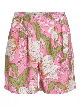 Обычные брюки со складками спереди VILA NICKA, фуксия