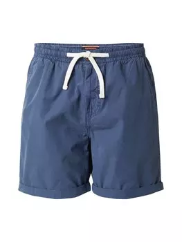 Обычные брюки Superdry ESSENTIALS, темно-синий
