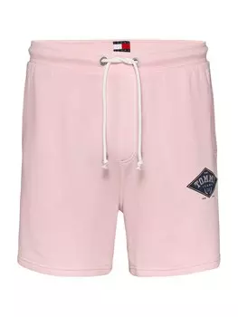 Обычные брюки Tommy Jeans, розовый