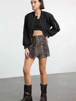 Обычные брюки Trendyol, бежевый