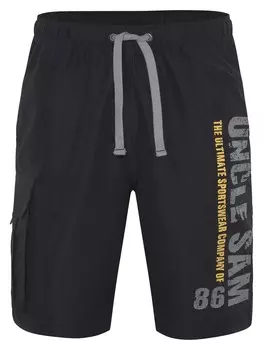 Обычные брюки Uncle Sam, черный