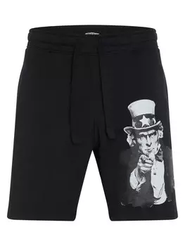 Обычные брюки Uncle Sam, черный