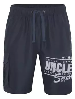 Обычные брюки Uncle Sam, темно-синий