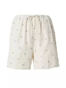 Обычные брюки VILA, кремовый