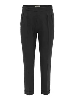 Обычные брюки в складку Antioch Eladio, черный