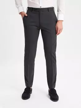 Обычные брюки в складку Finshley & Harding Mitch, антрацит