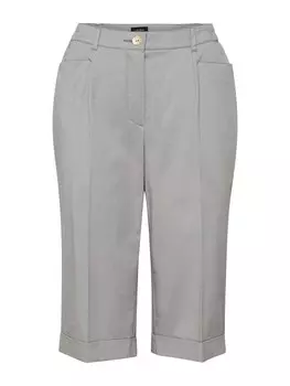 Обычные брюки в складку Goldner Carla, цвет Silver grey