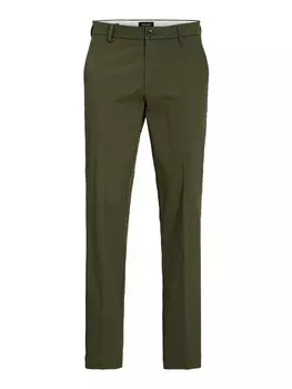 Обычные брюки в складку JACK & JONES JPSTKane JJOtis, оливковый